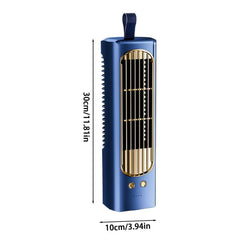 Oscillating Tower Fan USB Rechargeable Cooling Portable Standing Fan Tower for Home Living Room Kitchen Office Dorm Indoor Floor