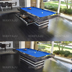 Oak Slate Pool Table with Dining Conversion