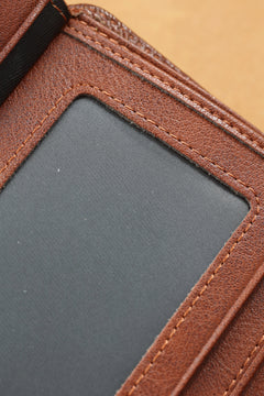 Manbang Men's Wallets RFID Leather Trifold Wallets For Men with ID Window and Credit Card Holder high quality