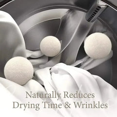 Wool Dryer Balls — Reusable Natural Fabric Softener (Multi pack options)