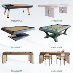 Oak Slate Pool Table with Dining Conversion