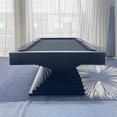 Oak Slate Pool Table with Dining Conversion