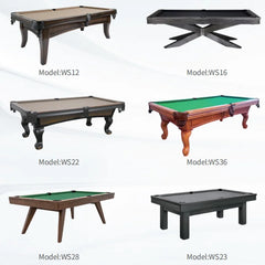 Oak Slate Pool Table with Dining Conversion