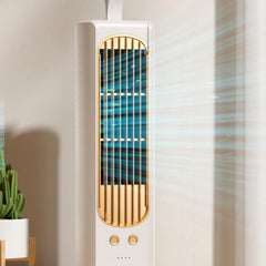 Oscillating Tower Fan USB Rechargeable Cooling Portable Standing Fan Tower for Home Living Room Kitchen Office Dorm Indoor Floor