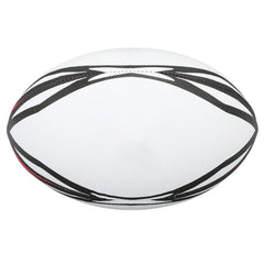Rugby Ball Inflatable Practice Ball High Elasticity PVC Rugby Ball for Match and Daily Training