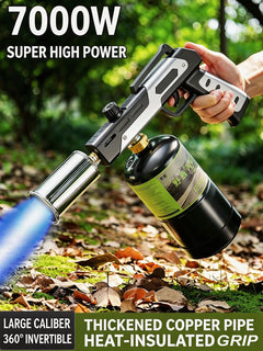 Kitchen Torch High Heat Adjustable Flame Handheld Butane Welding