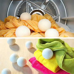 Wool Dryer Balls — Reusable Natural Fabric Softener (Multi pack options)