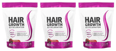Hair Vitamins Gummies Berry Flavor 60 Count Nutrition Supplement with Biotin & Vitamins C,E — Promote Wellness Hair Growth