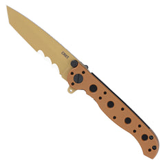 CRKT M16-10DZ Everyday Carry Folding Knife: Tanto with D2 Steel Blade Glass-Reinforced Nylon Handle Liner Lock M16-10DZ