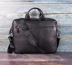 Apollo Leather Business Briefcase / Laptop Case 16"