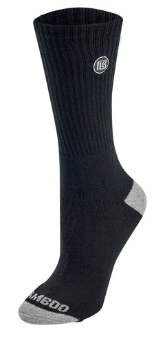 Bamboo Rayon Crew Socks, 3- or 6-Pair Pack