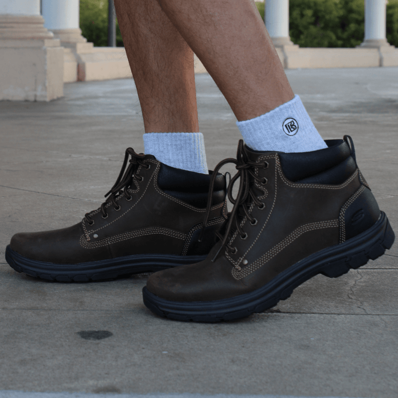 Unisex Bamboo Rayon Crew Socks, 3- and 6-Pair Packs