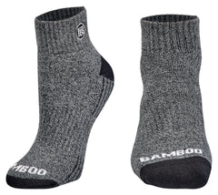 Unisex Bamboo Rayon Crew Socks, 3- and 6-Pair Packs
