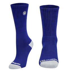 Bamboo Rayon Crew Socks, 3- or 6-Pair Pack