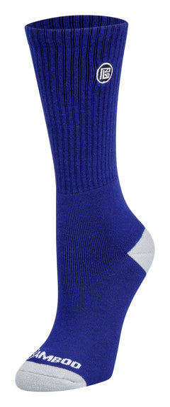 Bamboo Rayon Crew Socks, 3- or 6-Pair Pack