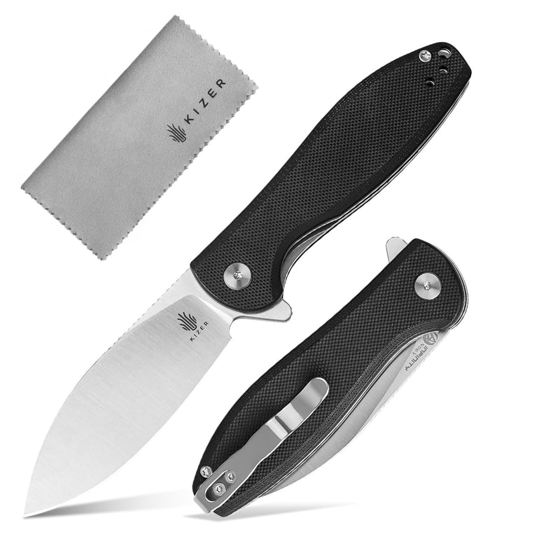 Infinity Folding Pocket Knife – Nitro-V Steel, G10 Handle