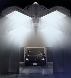 80W LED Garage Light with Folding Design