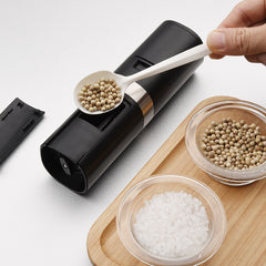 KLT Electric Pepper & Salt Grinder – Button or Gravity, USB-C or Battery, Multiple Styles