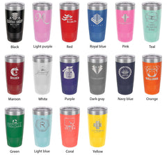 Gardner Lake Map Tumbler Travel Mug Insulated Laser Engraved Coffee Cup Connecticut 20 oz-3