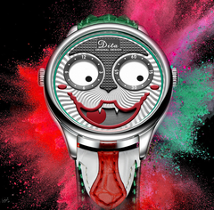 Russian Clown Men's Waterproof Quartz Watch Concept
