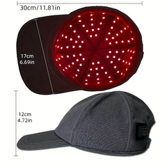 Red Light Therapy Hair Growth Cap – Portable USB