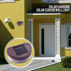 Solar LED Fence Lights (2-Pack) — Auto On/Off, Weatherproof