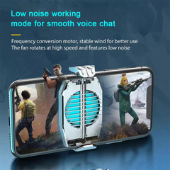 Phone Cooling Fan - USB Clip-On Mobile Cooler with 9-Blade Turbine
