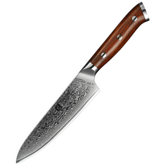 5-Inch Damascus Steel Multi-Functional Kitchen Knife