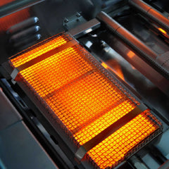Edgestar 89K BTU 36-Inch Freestanding LED Lighting Grill And Cart With Rotisserie (SAK85914)