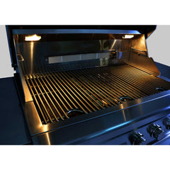 Edgestar 89K BTU 36-Inch Freestanding LED Lighting Grill And Cart With Rotisserie (SAK85914)