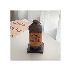 Japanese Walnut Wood Coaster Set — Unpainted, Wax-Free, Round & Square