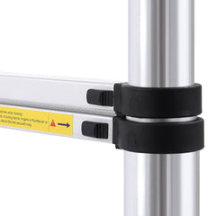 2.6M Telescopic Aluminium Multipurpose Ladder Extension Alloy